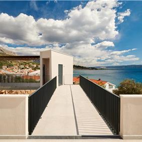 6 bedroom villa with heated pool near Omis, sleeps 12